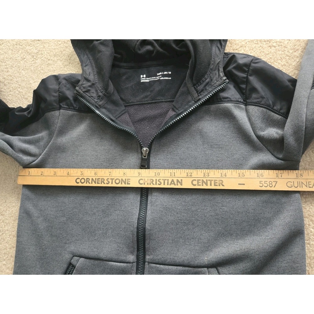 Boy's Youth Under Armour Cold Gear Storm Loose Full-Zip Jacket Size‎ Medium - Picture 5 of 6